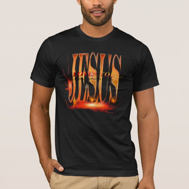 T-shirt JesusLovesYou2 (Frente)