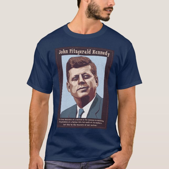 T-shirt JFK - Medida (Frente)