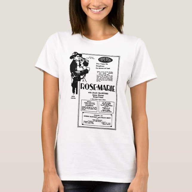 T-shirt Joana Crawford Rosemarie 1928 (Frente)