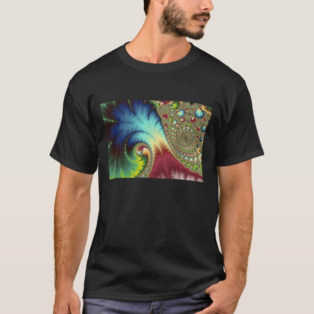 T-shirt Joanie 50 Fractal Art (Frente)