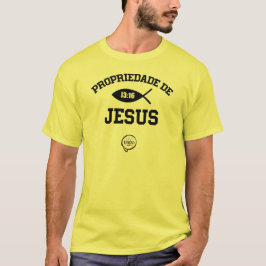 T-shirt JOÃO 3:16 - Propriedade de Jesus