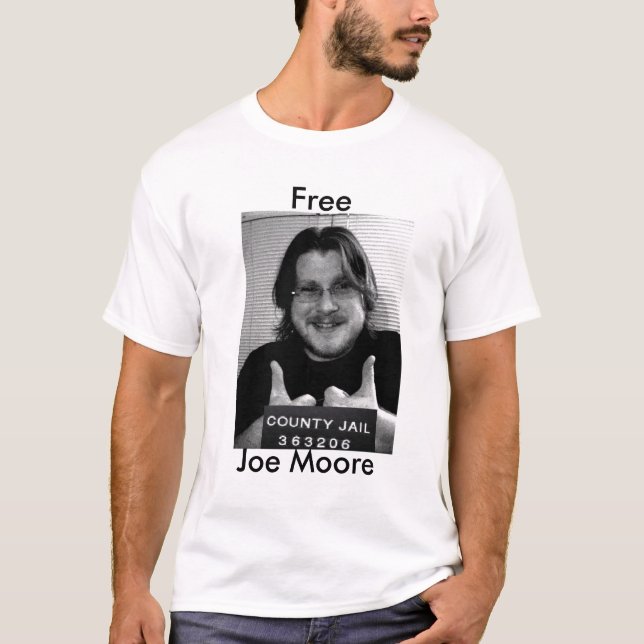 T-shirt Joe livre Moore (Frente)