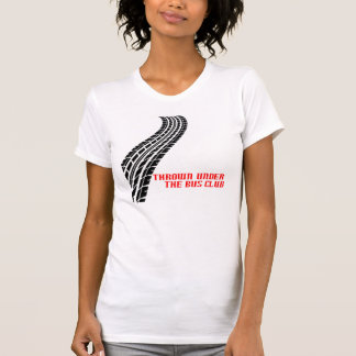 T-shirt Jogado sob o clube do ônibus (parte dianteira