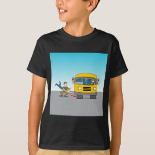 T-shirt Jogado sob o ônibus