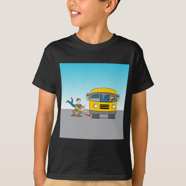 T-shirt Jogado sob o ônibus (Frente)