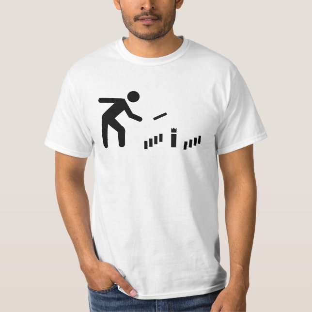 T-shirt Jogador de Kubb (Frente)