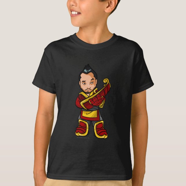 T-shirt Jogador dos funcionarios de Bancha Ninja Shenkuu (Frente)