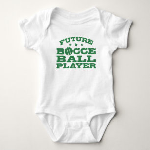 T-shirt Jogador futuro da bola de Bocce
