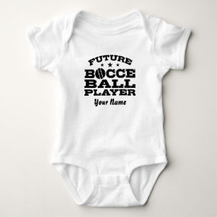 T-shirt Jogador futuro da bola de Bocce