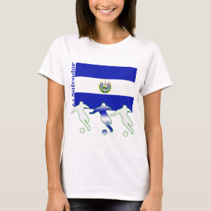 T-shirt Jogadores de futebol - El Salvador