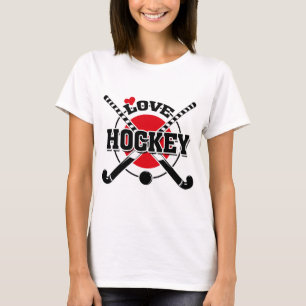 T-shirt Jogadores de Hóquei em Campo, Espetáculos de Hóque