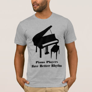 T-shirt Jogadores de piano