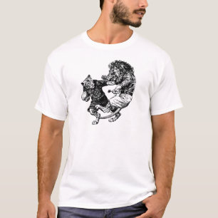 T-shirt jogadores de vintage Funny Rugby