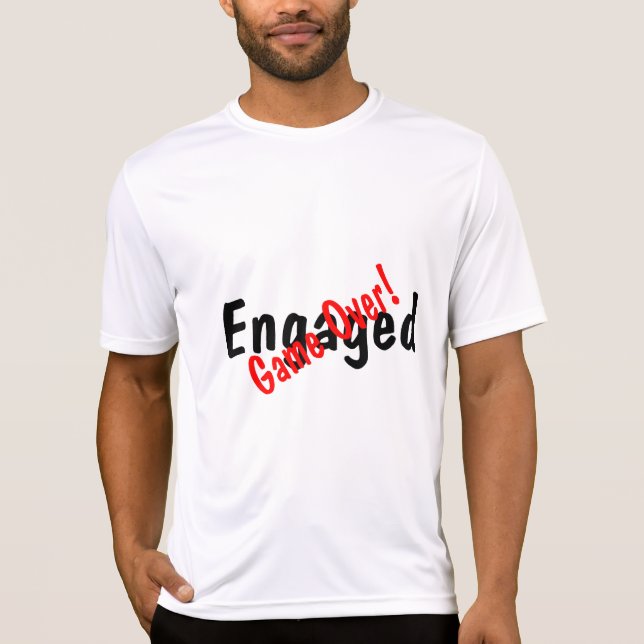 T-shirt Jogo Acabado (Vermelho) (Frente)