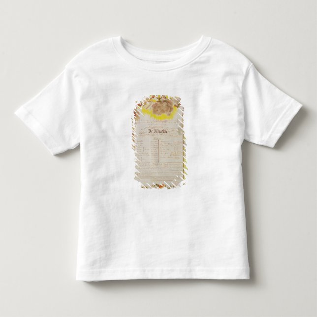 T-shirt Jogo-conta para 'o Flute mágico (Frente)