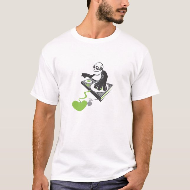 T-shirt jogo dos pandais do DJ (Frente)
