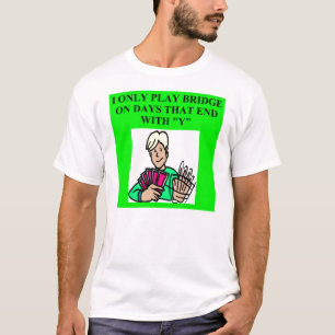 T-shirt jogo duplicado do jogador de ponte