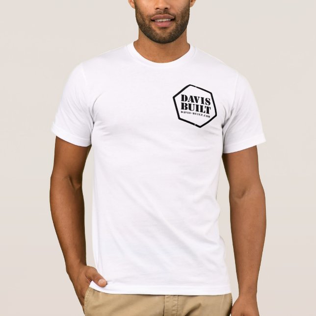 T-shirt JOGO SUJO. (preto/vint. branco) (Frente)