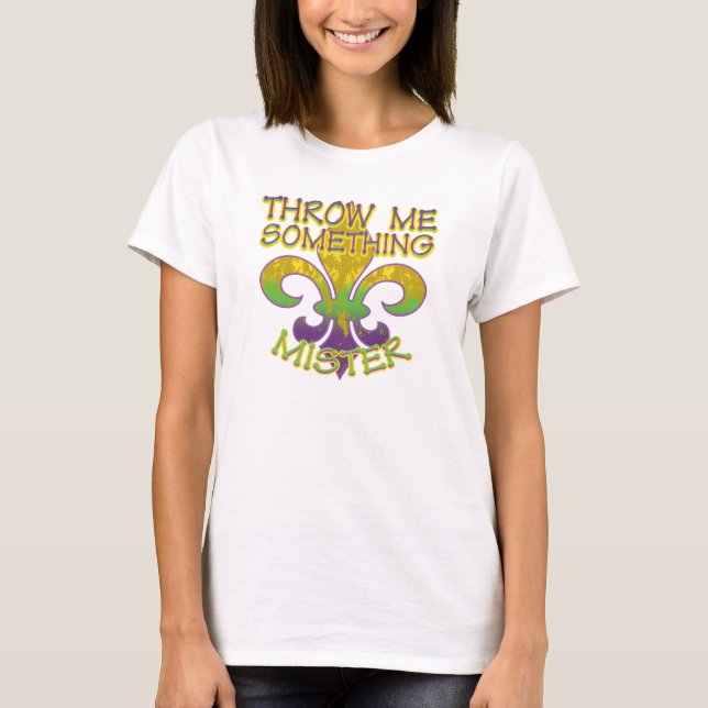 T-shirt Jogue-me algo senhor (Frente)