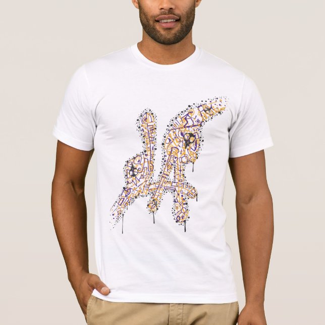 T-shirt Jogue-o acima! (Frente)