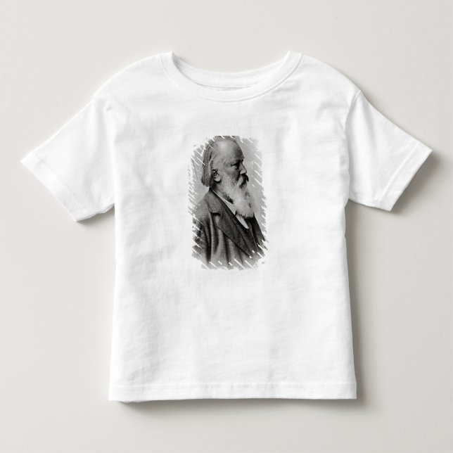 T-shirt Johannes Brahms (Frente)