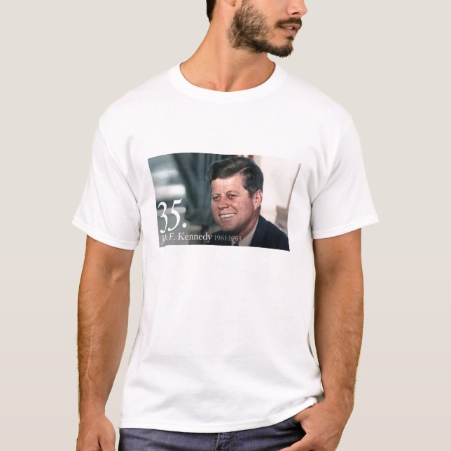 T-shirt John F Kennedy/JFK 35 (Frente)
