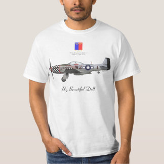 T-shirt John Lander' s P-51 “Big Beautiful Doll "