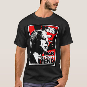 T-shirt John McCain: Guerra sem a extremidade