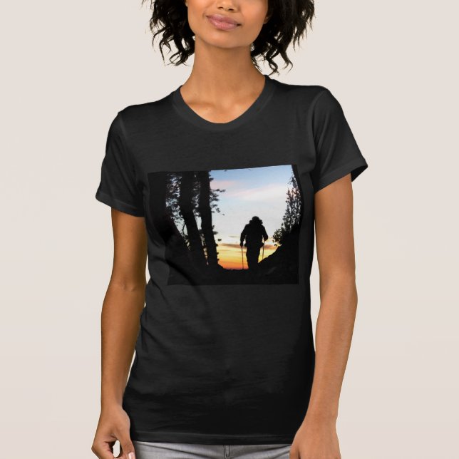 T-shirt John Muir Trail Hiker 2 - Serra Nevada (Frente)