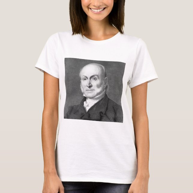 T-shirt John Quincy Adams (Frente)