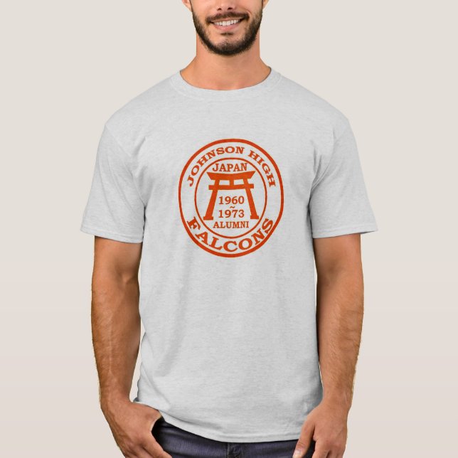 T-shirt Johnson HS Japão 1960-1973 (Frente)