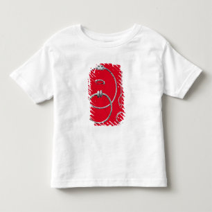 T-shirt Jóia da seleção, incluindo o broche