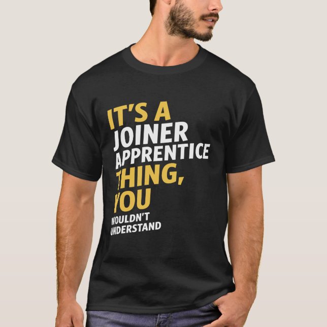T-shirt Joiner Apprentice (Frente)