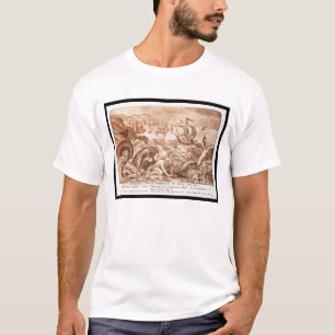 T-shirt Jonah e a baleia, ilustração de uma bíblia, en