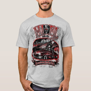 T-shirt Jornal "HI FI & ROADBURNERS"