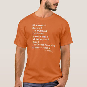 T-shirt Jose Saramago