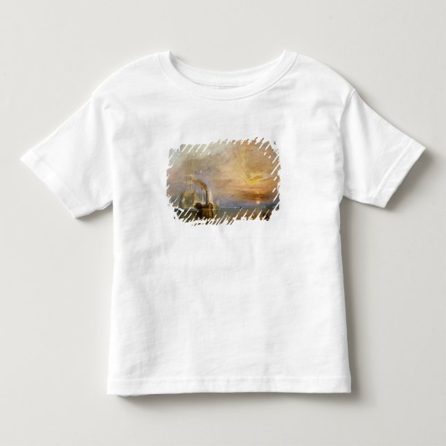 T-shirt Joseph Mallord William Turner | "o Teme de combate (Frente)