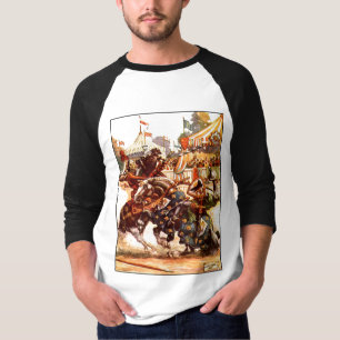 T-shirt Jousting dos cavaleiros