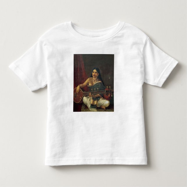 T-shirt Jovem Mulher com Veena (Frente)