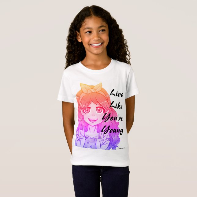 T-shirt Jovens vivos por Taylor Wolfe (Frente Completa)