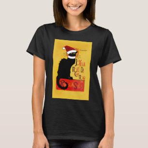 T-shirt Joyeux Noël Du Chat Noir