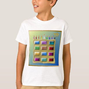 T-shirt Judaica 12 Tribos Israel Levi