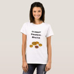 T-shirt judaico do humor da situação financeira<br><div class="desc">T-shirt judaico do humor da situação financeira atual para seres humanos do judaísmo</div>