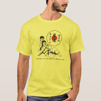 T-shirt judologokodokan1, "batem para fora ou passam para