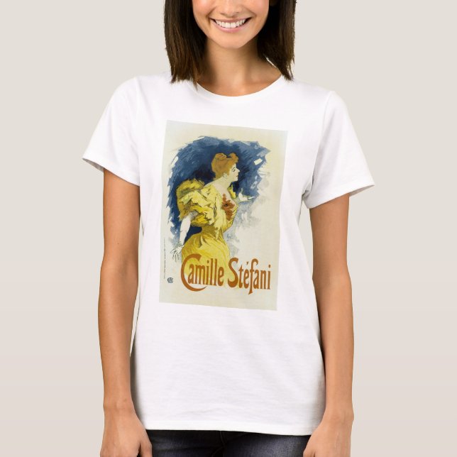 T-shirt Jules Cheret ~ Camille Stefani (Frente)