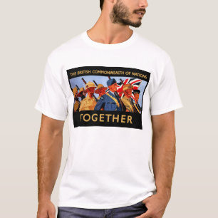 T-shirt Juntos ~ Comunidade Britânica das Nações