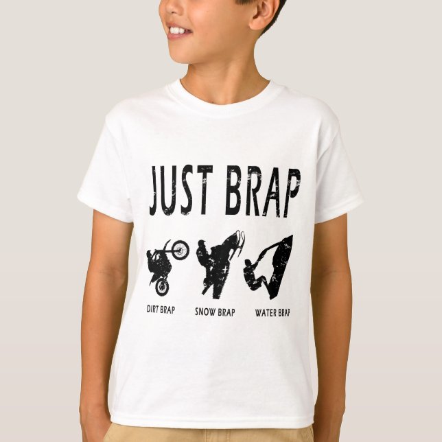 T-shirt just-brap-black.png (Frente)