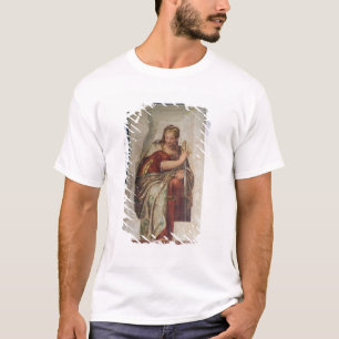 T-shirt Justiça, das paredes do sacristy (fresco)