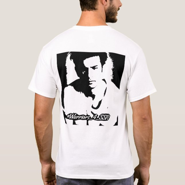 T-Shirt Justice 4 SSR Sushant Rajput (Verso)