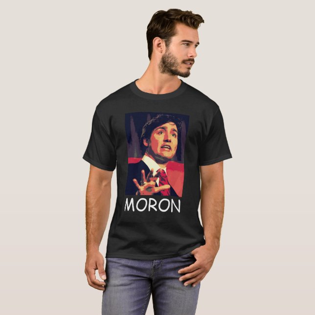 T-shirt Justin Trudeau - parvo (Frente Completa)